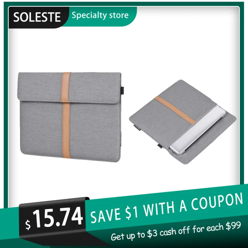 Сумка унисекс для ноутбука Macbook Air 13 Pro 3 ASUS Acer Dell Thinkpad Sleeve Чехол 14 15 дюймов