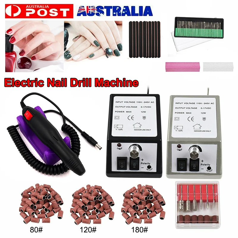 

Professional Electric Nail Drill Milling Machine For Manicure Pedicure Files Tools Kit Nail Polisher Grinding Glazing Machine