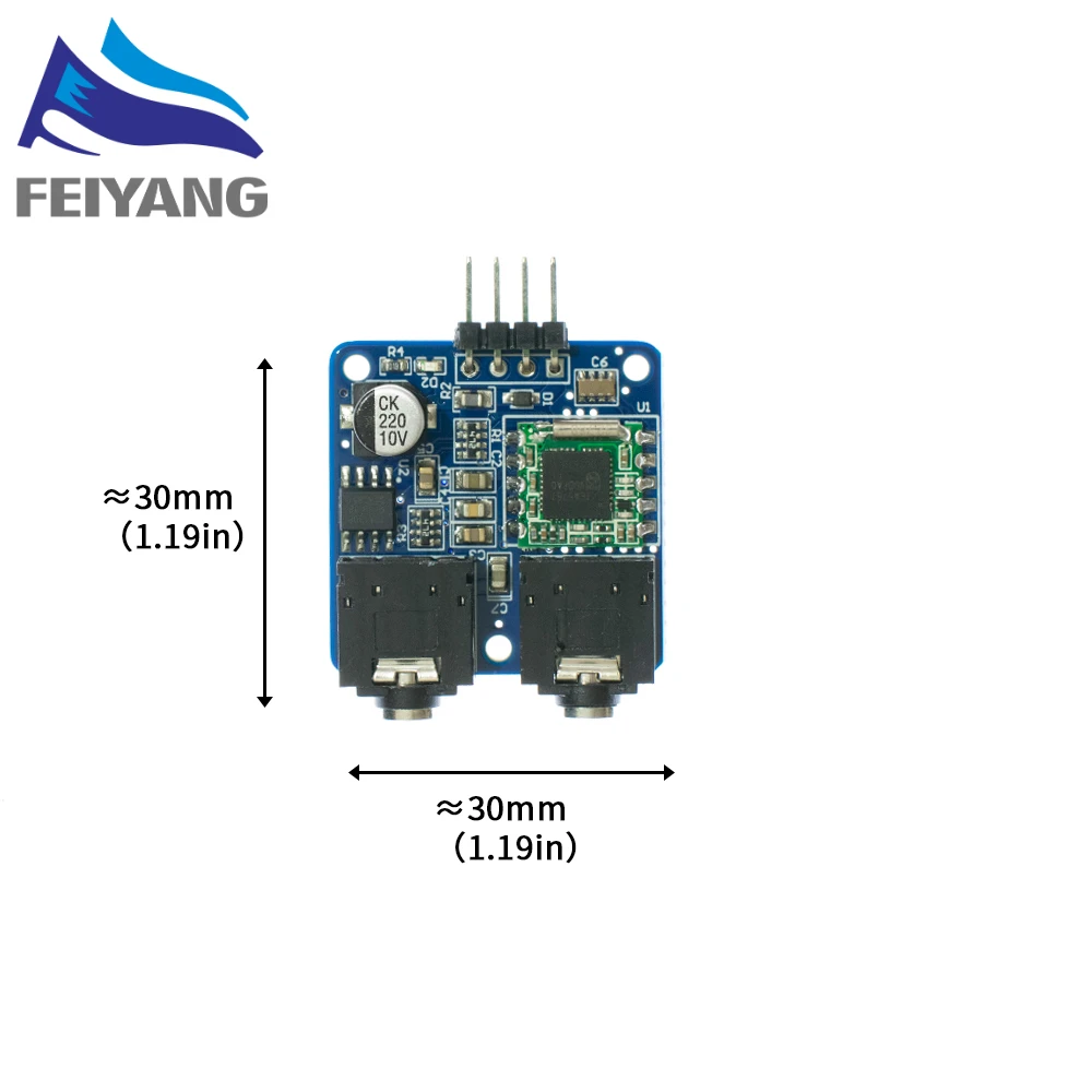 FM-радиомодуль TEA5767 1 шт. для радио Arduino 76-108 МГц с бесплатным кабелем антенной в