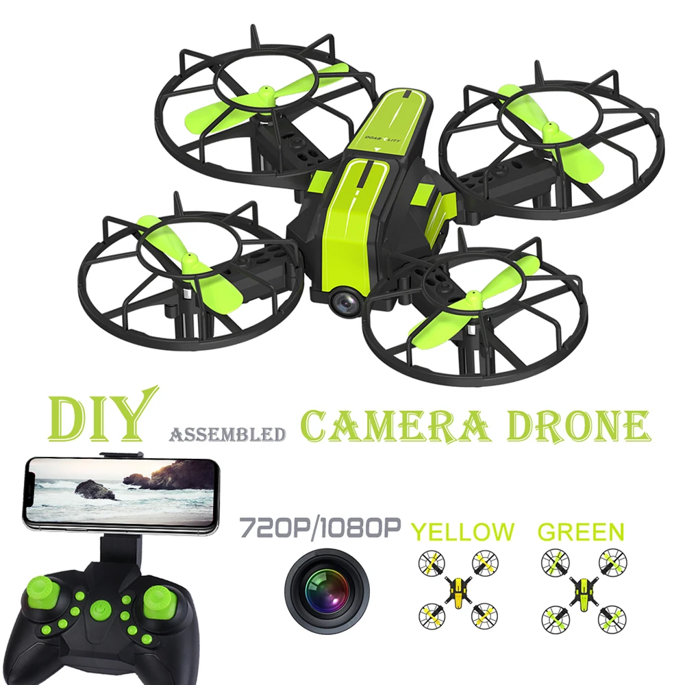 Радиоуправляемый мини-Квадрокоптер с камерой HD 1080P 720P Wi-Fi FPV | Игрушки и хобби
