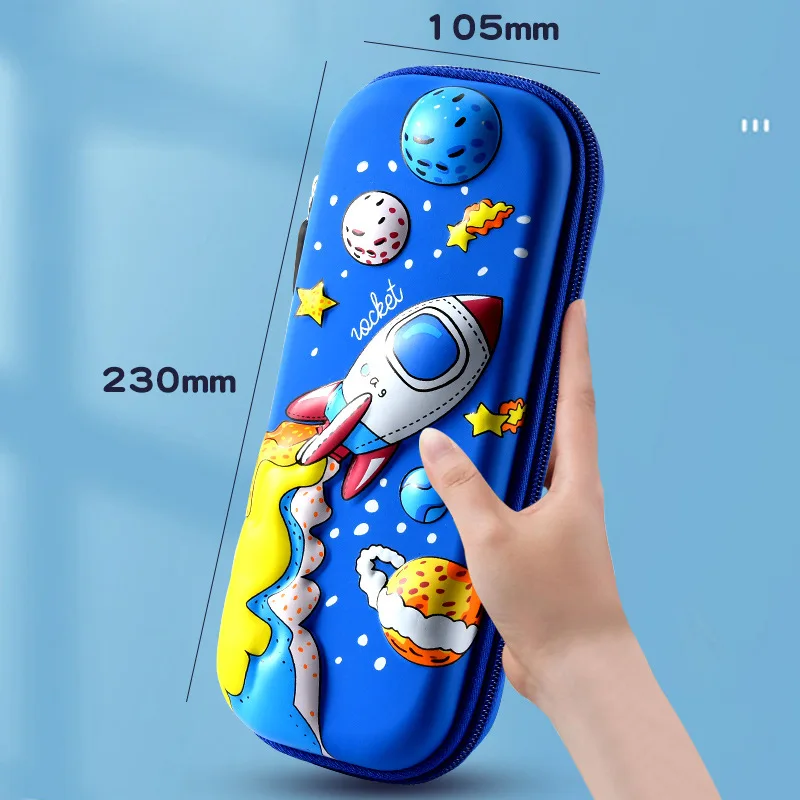 

Cute 3D Pencil Box Kawaii Pencil Cases Korean Stationery Dinosaur Bunny Rabbit Unicorn Pencil Case School Supplies for Girls