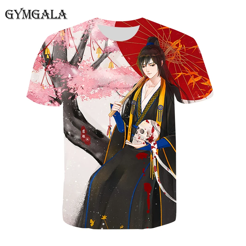 

Hot sale anime cartoon 3D custom-made Demon Master Men and women Kids T-shirt round neck Harajuku Fashion Children's T-shirt