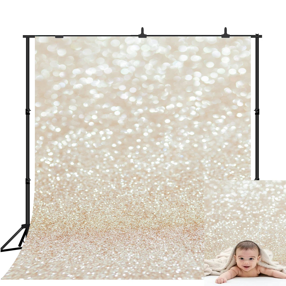 

Lyavshi Photography Backdrops golden glitter shine bokeh Birthday Photo Backgrounds Sweet 16 Party Decorations for photo studio