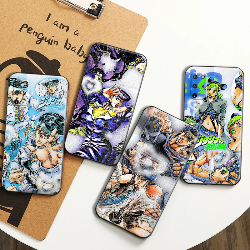 

Phone Case For Samsung Galaxy S8 Plus S9 Plus S10 S10 Plus S20 S20 FE Lite Ultra S21 Anime JoJos Bizarre Adventure Back Cover