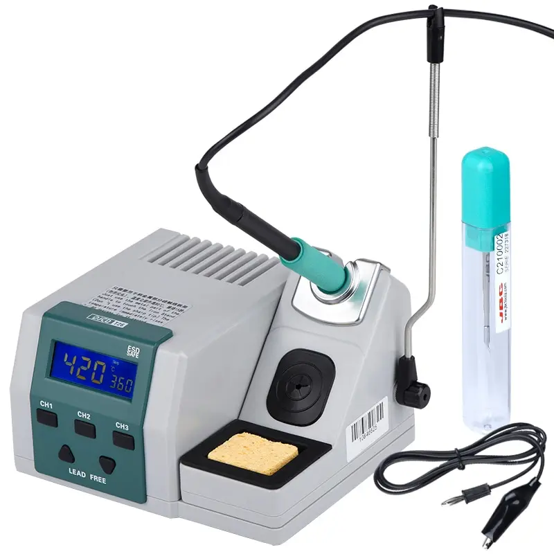 

SUGON T26 Electric Soldering Station Lead-free 2S Rapid Heating Soldering Iron Kit with JBC 210 Handle 80W Power Heating System