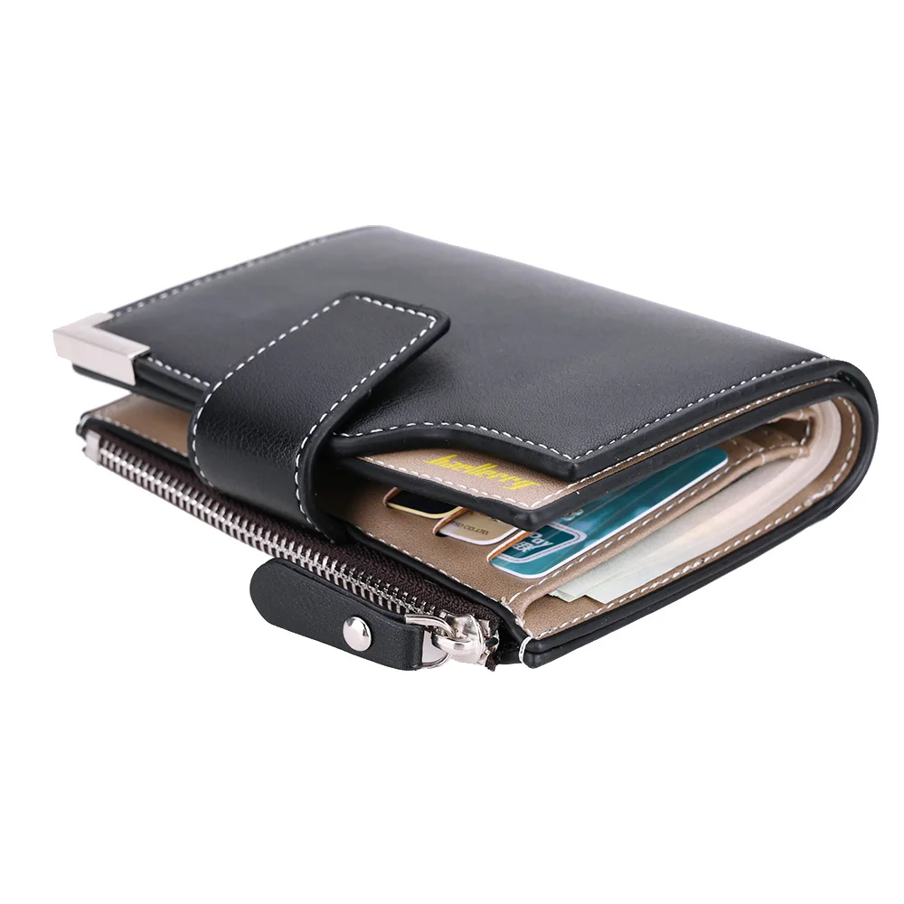 Мужской кожаный бумажник Gemeer мужские бумажники кошельки Короткий Кожаный