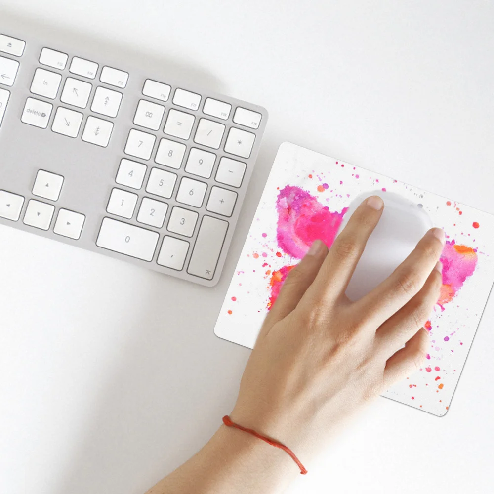 

2Pcs Creative Printing Pad Student Office Mats for Computer Laptop