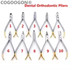 Зубные щипцы, Ортодонтические кусачки с дистальным концом, скоба, Скоба плоскогубцы для удаления, инструменты для стоматологов, стоматологический лабораторный инструмент