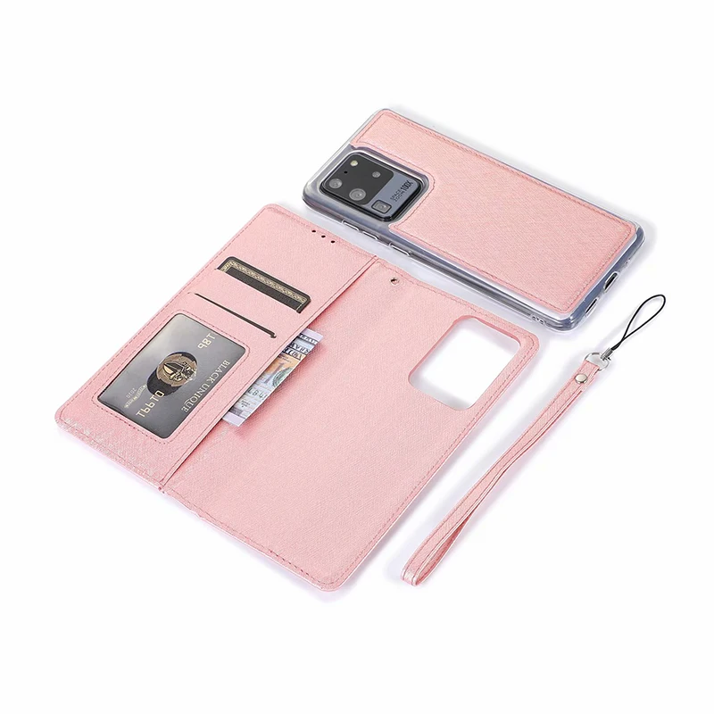 Чехол-Кошелек со скрытым поворотом для samsung Note 10 Plus + 8 9 S8 S9 S10 S7 Edge кожаный - Фото №1