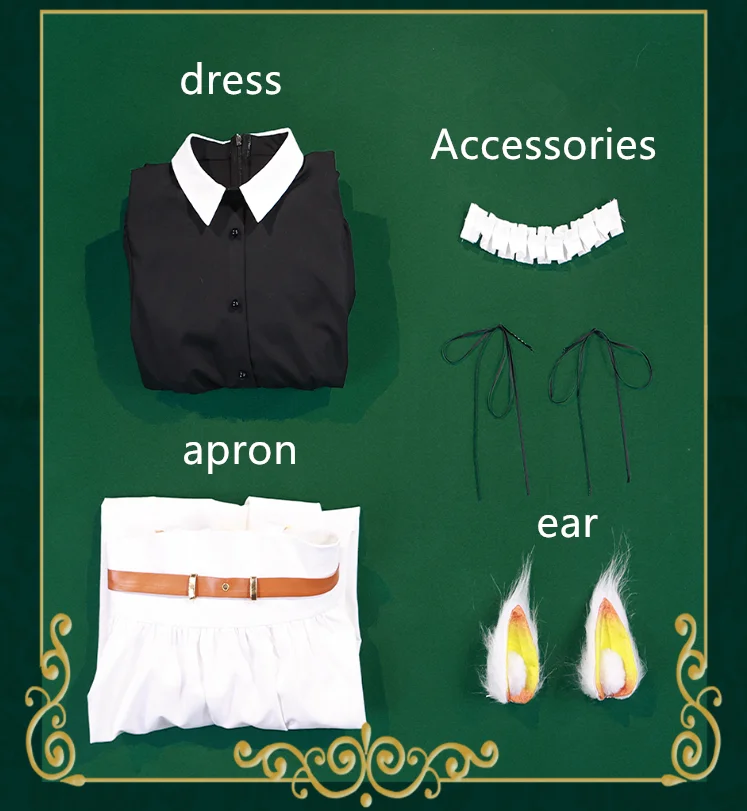 

{CosAll}Game Arknights Cosplay Kal'tsit Cosplay Maid Dress Cosplay Costume Halloween Costumes