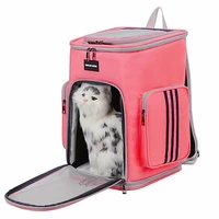 summer new fashion leisure breathable pet backpack trend outdoor travel large capacity foldable cat bag space capsule pet bag
