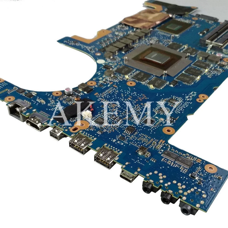 

ROG752 For Asus G752VS G752VML G752VM G752VSK I7-6820HK GTX1070/8GB video laptop motherboard tested 100% work original mainboard