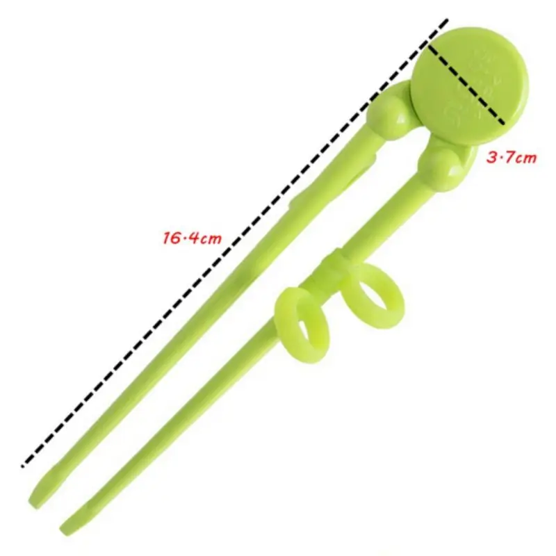 Простые в использовании пластиковые палочки для еды с силиконовым перстнем