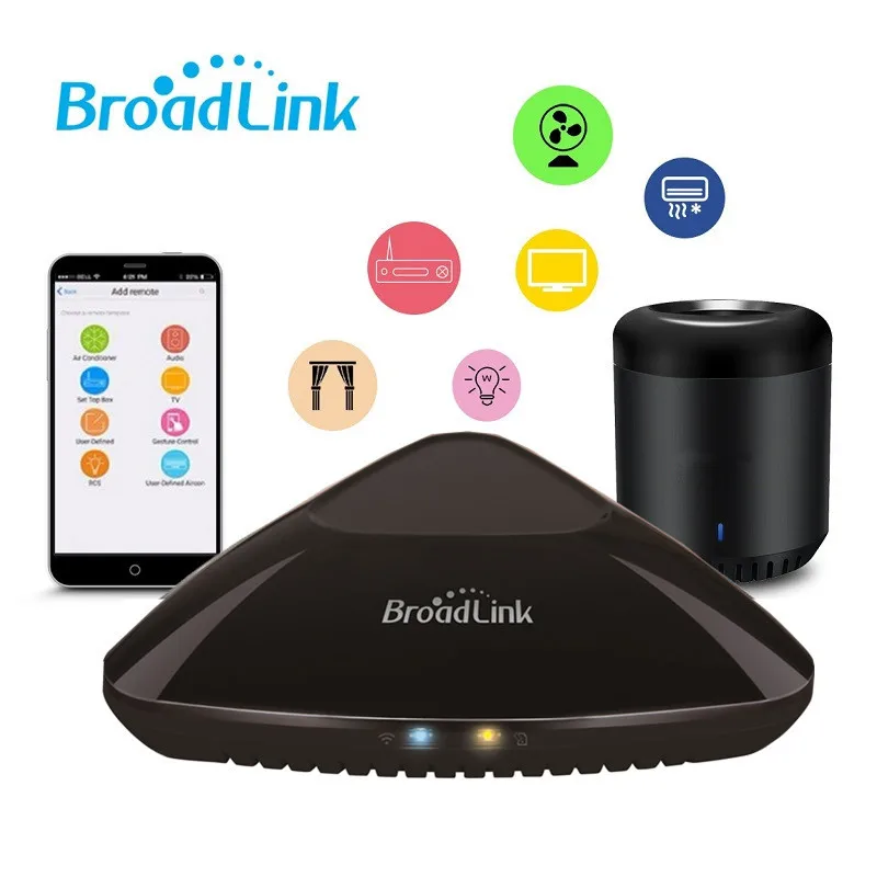 Original Broadlink RM Pro+ Universal Intelligent Remote Controller Smart Home Automation WiFi+IR+RF Switch For IOS Android Phone