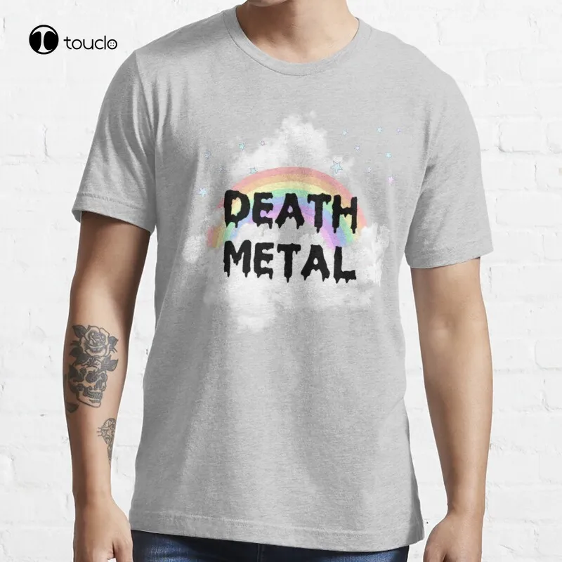 

Death Metal | Hardcore Metal | Rainbow Metal | Rainbow Hardcore | Grind Core | Death Rainbow |T-Shirt Cotton Tee Shirt