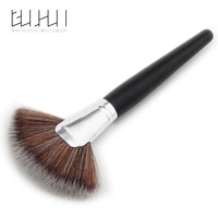 1 pcs professional fan shape makeup brush blending highlighter contour face loose powder brush cosmetic t 01 027