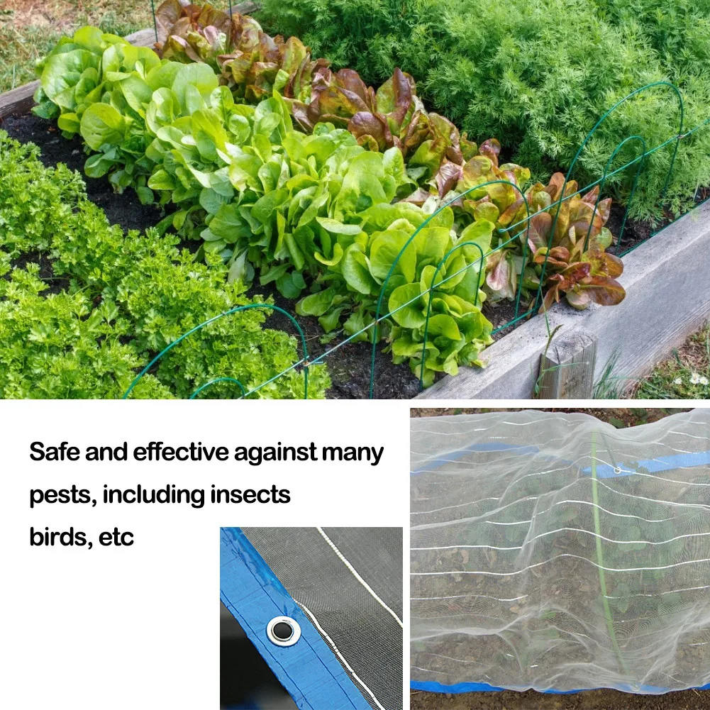 Сетка от птиц из полипропилена окантовка с каждой половиной проволоки приманка