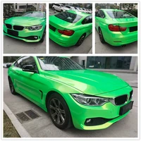 sunice apple green high glossy wrapping vinyl film motorcycle tablet stickersdecals auto accessories car styling