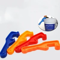 1pcs plastic paint bucket lid opener tool professional open lid wrench hand tool for paint bucket lid opener construction tool