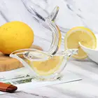 Ручная прозрачная соковыжималка для фруктов, ручной акриловый изысканный ручной пресс, соковыжималка для лимона для кухни