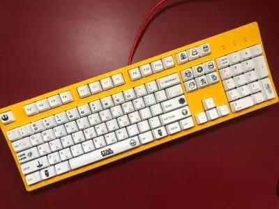 pbt sublimation keycap 104 keys mechanical keyboard personality keycaps free global shipping