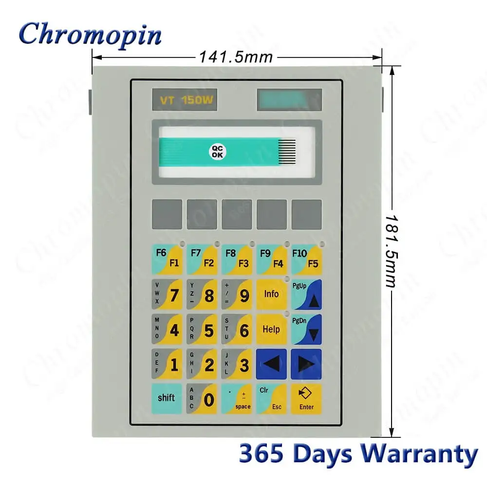 VT150W00000 VT150W Переключатель клавиатуры с мембранной клавиатурой для ESA Кнопка