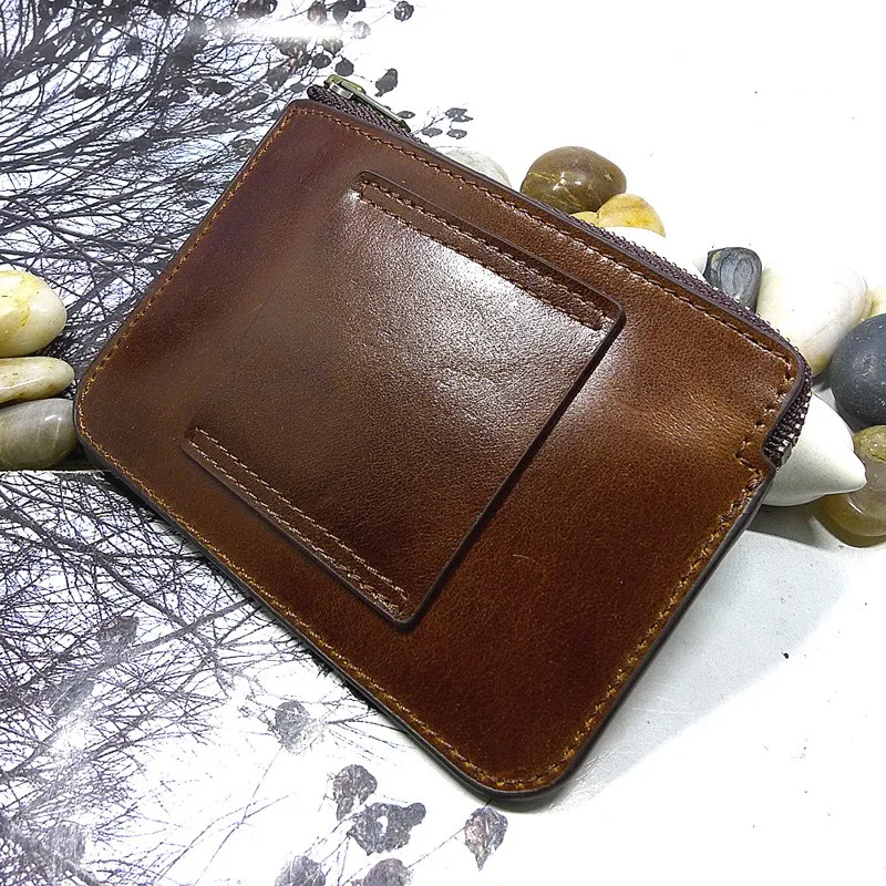 Blongk тонкий Молнии Поясная Сумка Кожаная Мини поясная сумка для водительского