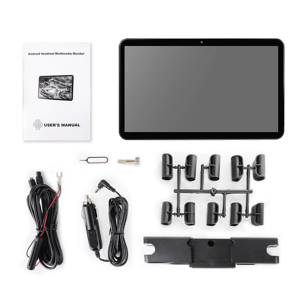 Монитор на подголовник автомобиля IPS сенсорный экран 12 5 дюйма Android 9 0 1080P
