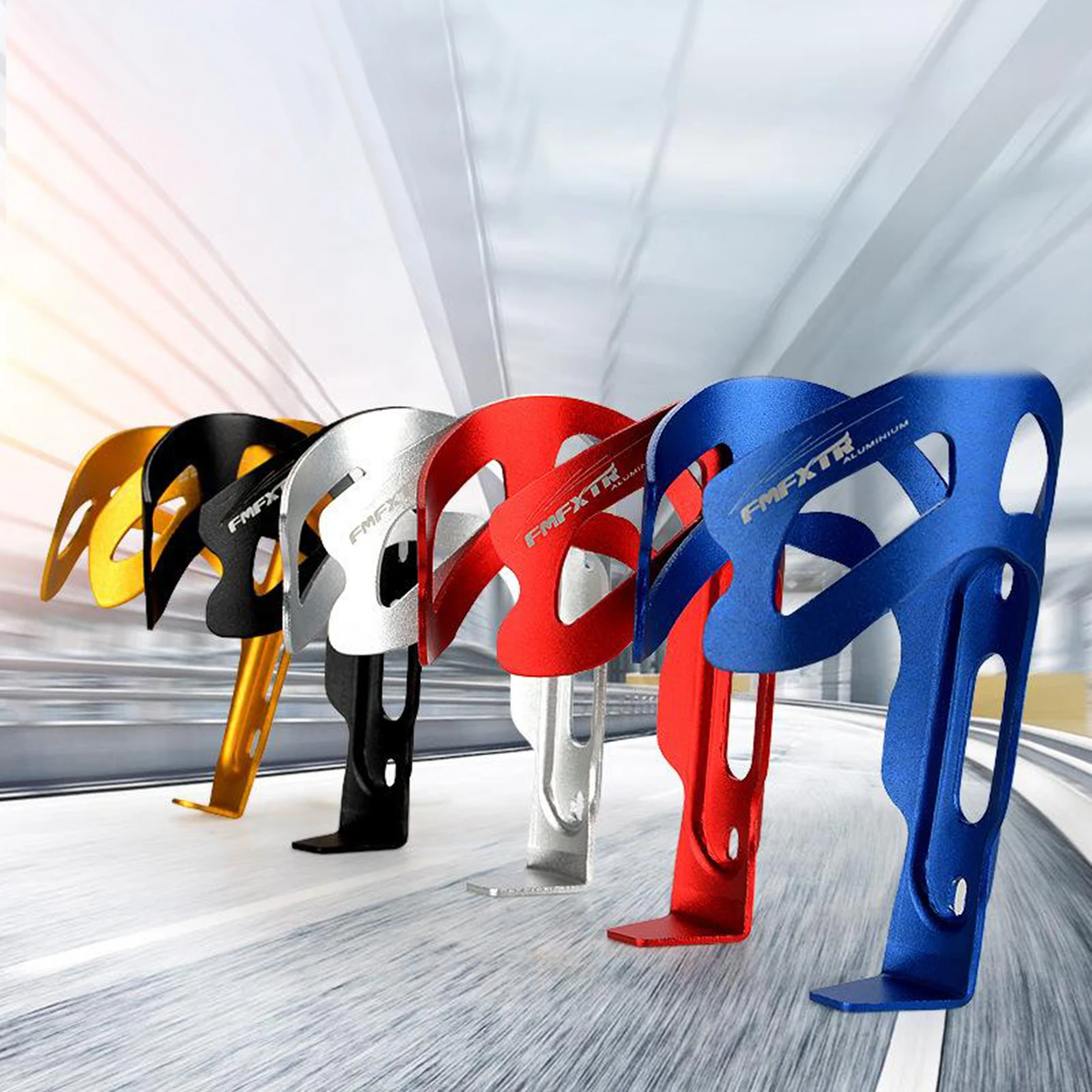 

Lightweight Bike Water Bottle Holder Flexible Drink Cage Bracket Secure Rack