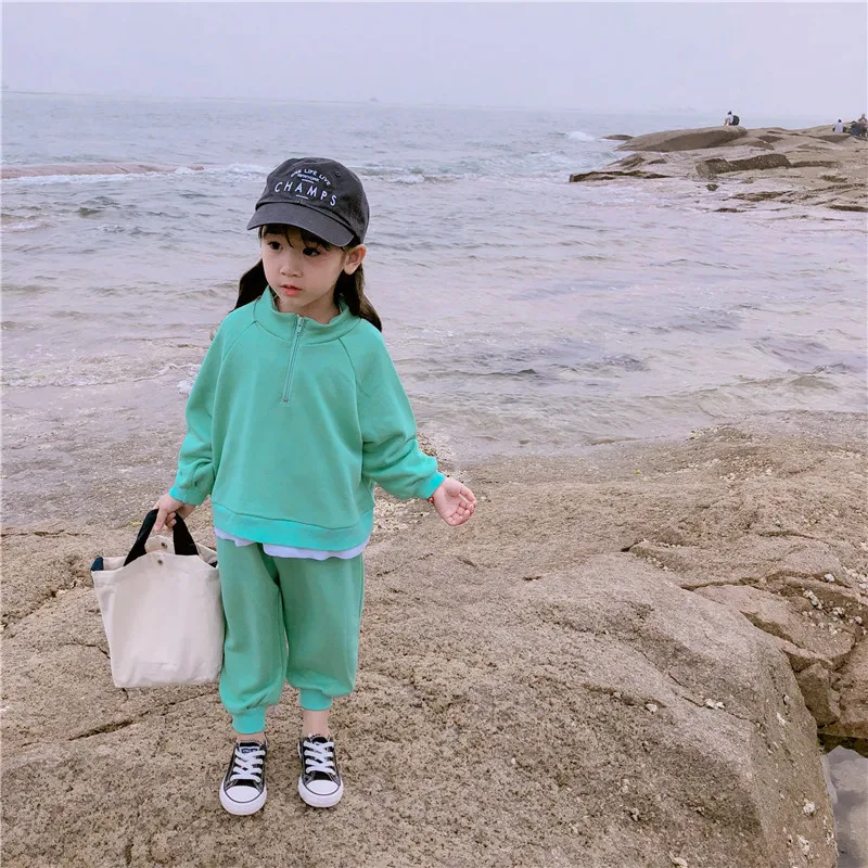 2019 Новое поступление осенних комплектов одежды в Корейском стиле повседневное