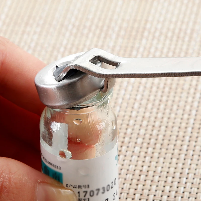 

5 Pcs Multifunctional Stainless Steel Opener Oral Liquid Vial Ampule Opener Tool HANW88