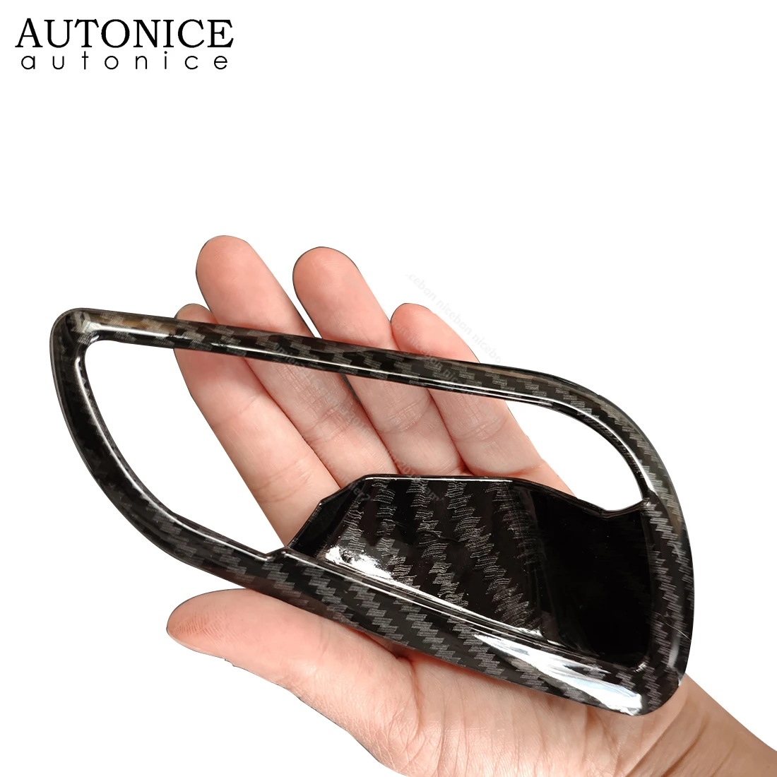 4 шт углеродного волокна цветные дверные ручки чаши Крышка для Ford Focus 2015 2016 2017 2018 ST