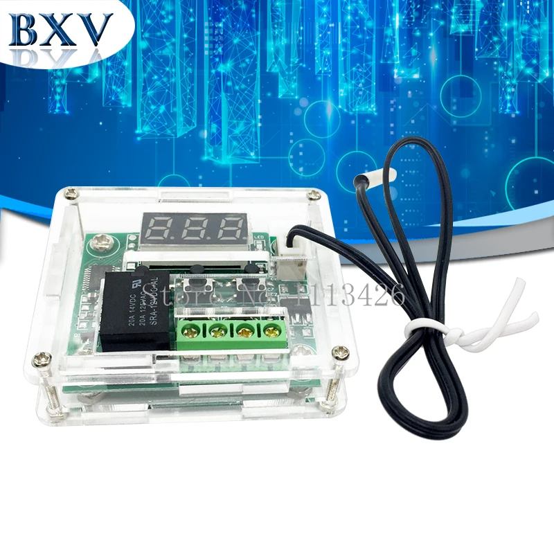 Термометр W1209 термостат для контроля температуры переключатель регулятор 12 В