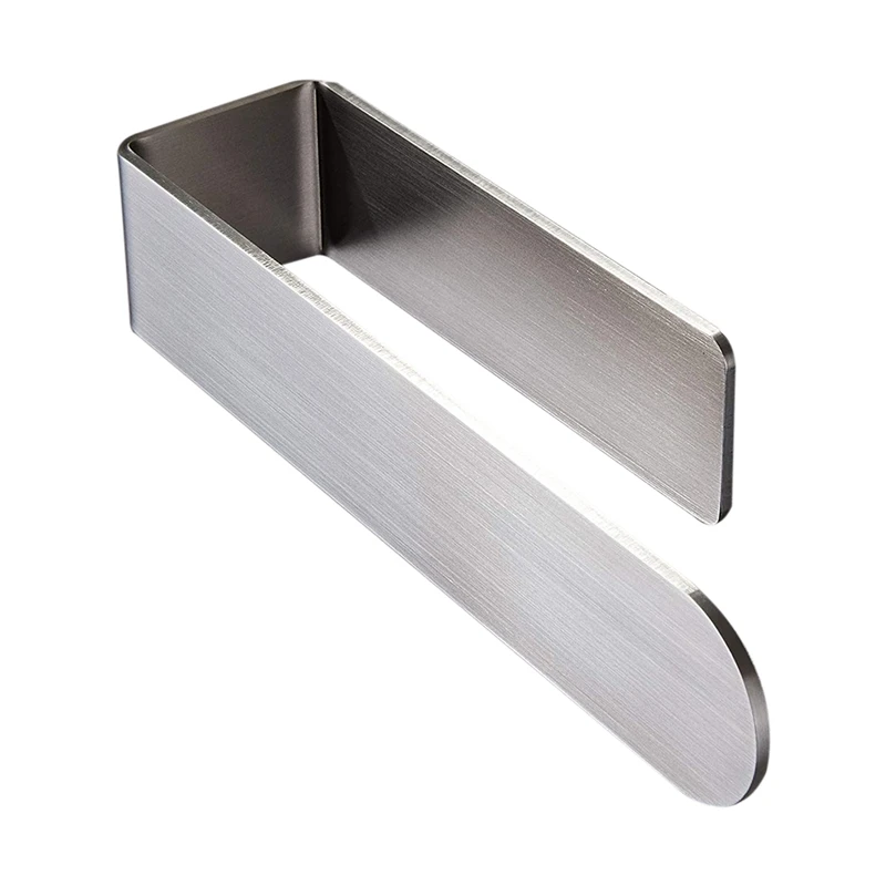

2 Pcs Hand Towel Holder/Hand Towel Ring - Self Adhesive Bathroom Towel Bar Stick on Wall, 304 Stainless Steel Brushed