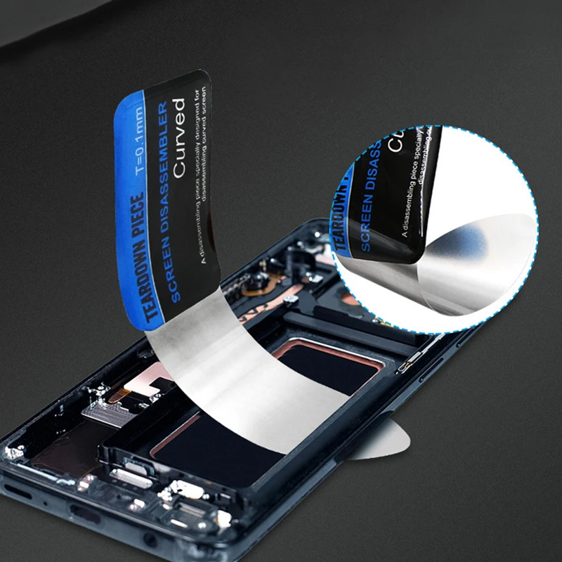 

Qianli Soft Open Blade Curved LCD Screen Spudger Opening Pry Card Tools for Mobile Phone Glue Removal Curved Screen Disassembler