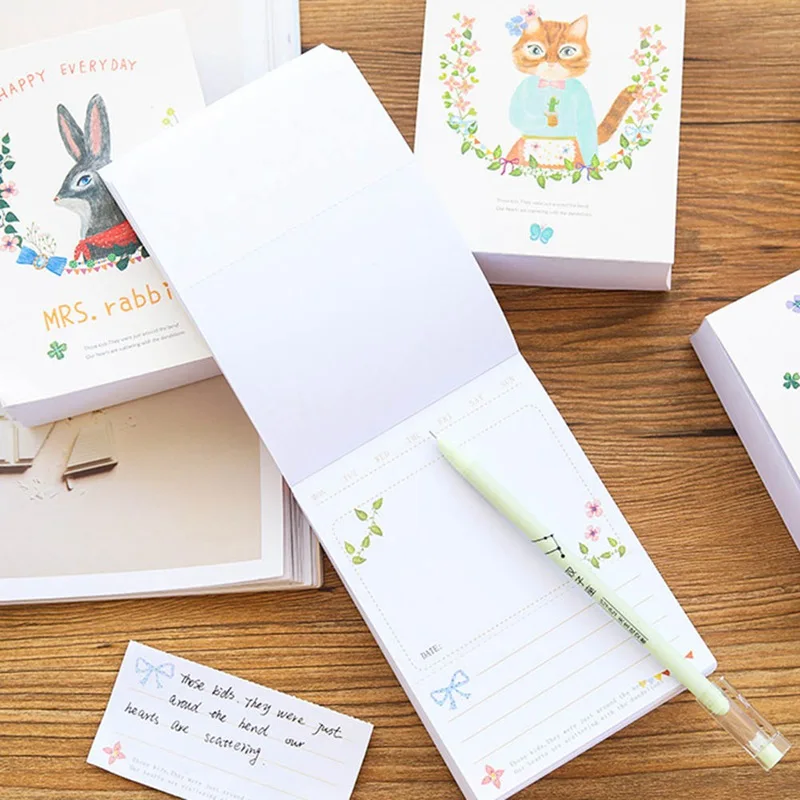 

2020 Kawaii 375 Pages Memo Pad Note Daily Diary Weekly Planner Notebook To Do List Notepad Libretas School Stationery