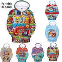 high quality hoodie cartoon sweaters spring tee girl baby boys clothes kids sweatshirt superzing hoody children casual clothing