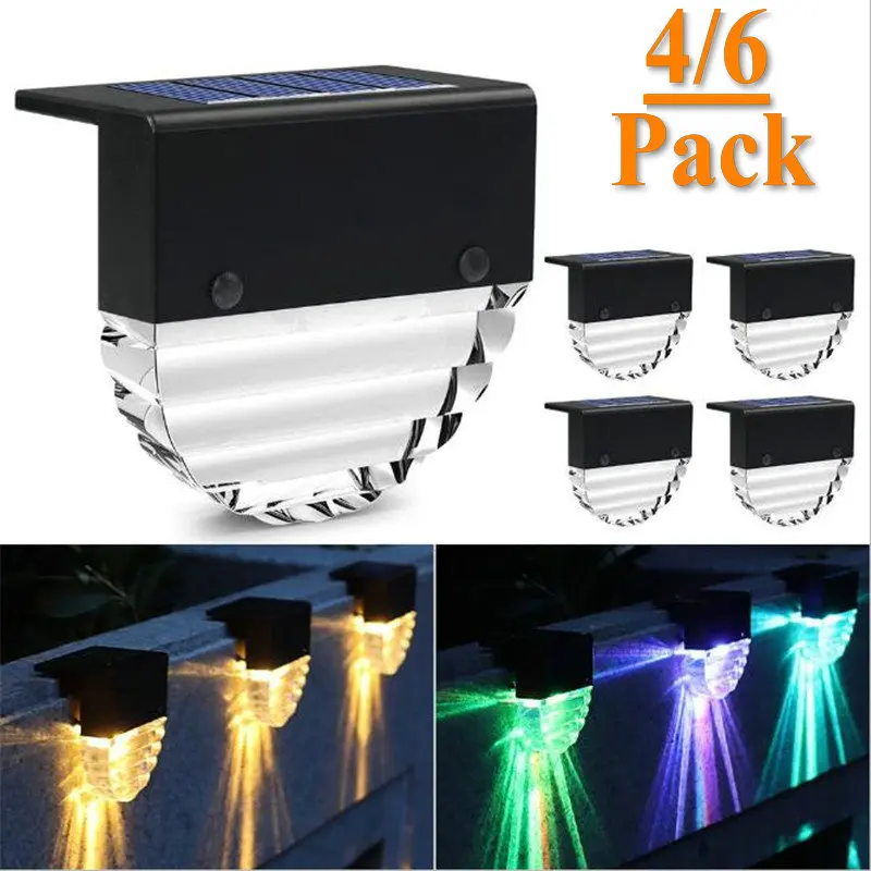 

Уличный светильник на солнечной батарее, 4/6 шт./упаковка