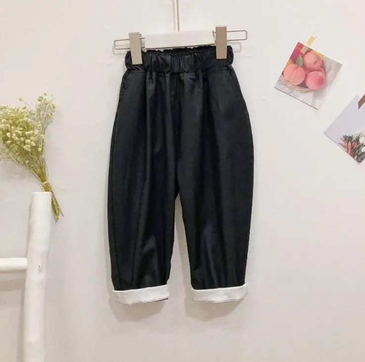 style 4 Новая Осенняя детская одежда свободный костюм в Корейском стиле для девочек модная однотонная куртка для малышей от 2 до 8 лет - Color: style 4