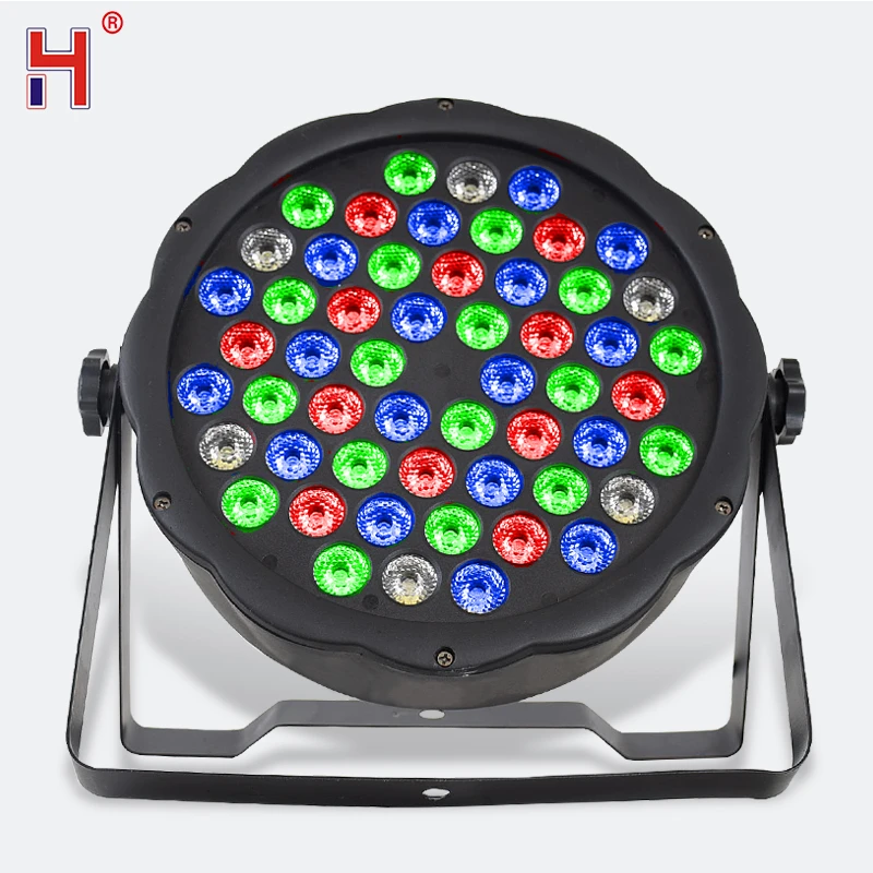 

LED Par Light 54X3W DMX Wash 8CH RGBW Strobe Uplighting DMX512 DJ Stage Party Show Birthday