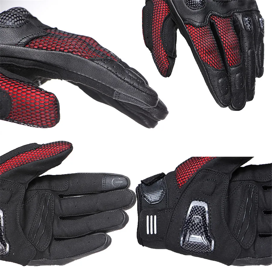 SSPEC новые мотоциклетные перчатки с сенсорным экраном из углеродного волокна