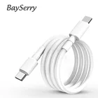 Кабель PD 60 Вт с USB C на Type C для быстрой зарядки QC3.0 мобильный телефон, шнур для зарядки и передачи данных для Xiaomi 11, Redmi, Samsung, Huawei, MacBook, iPad