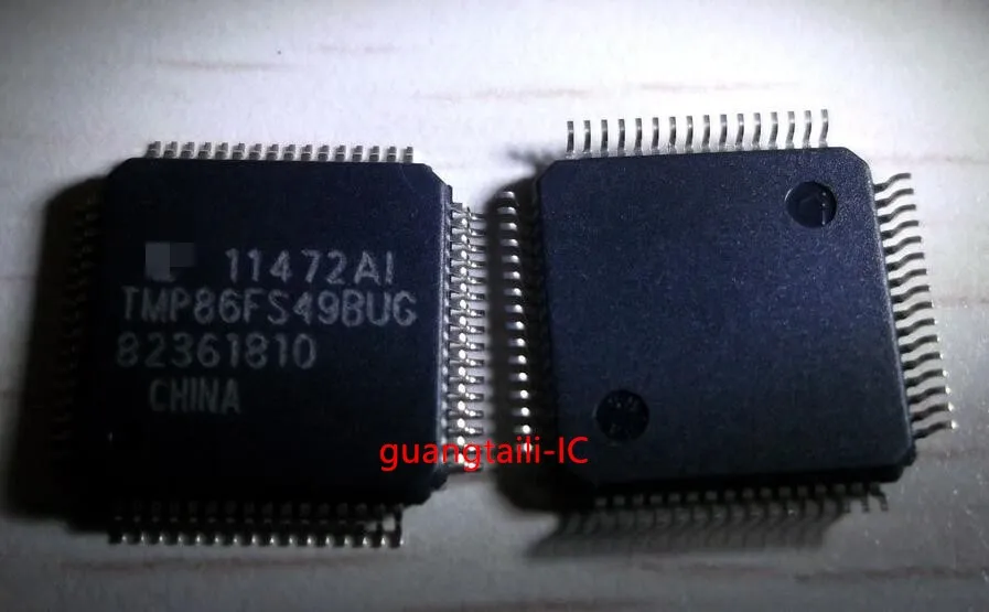 

10PCS TMP86FS49BUG TMP86FS49 QFP-64 Embedded microprocessor New original original