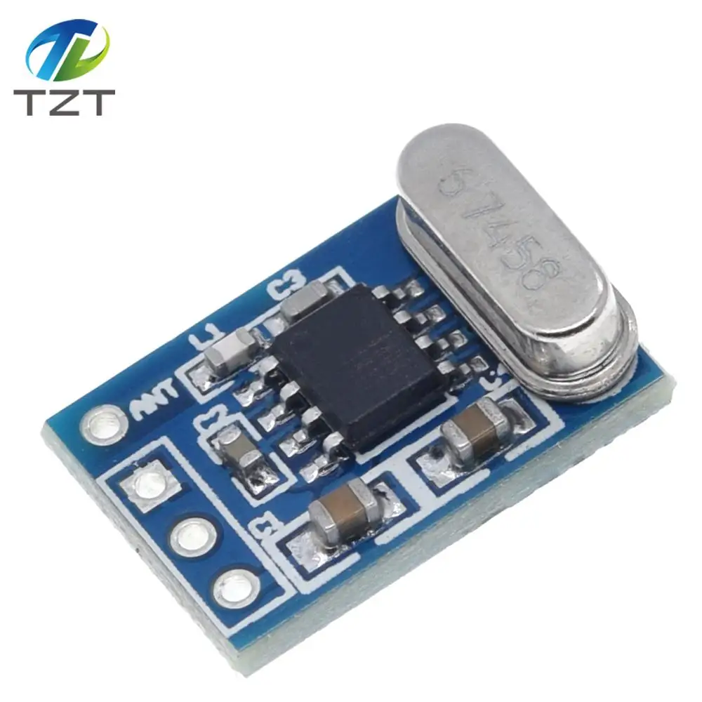 TZT 1 комплект 2 шт. 433 МГц беспроводной передатчик приемник плата модуль SYN115 SYN480R