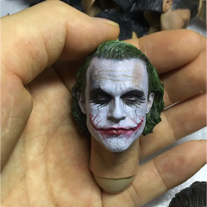 Модель мужской клоуна Heath Ledger Joker модель для макияжа тела 12 дюймов масштаб 1/6 MJ12