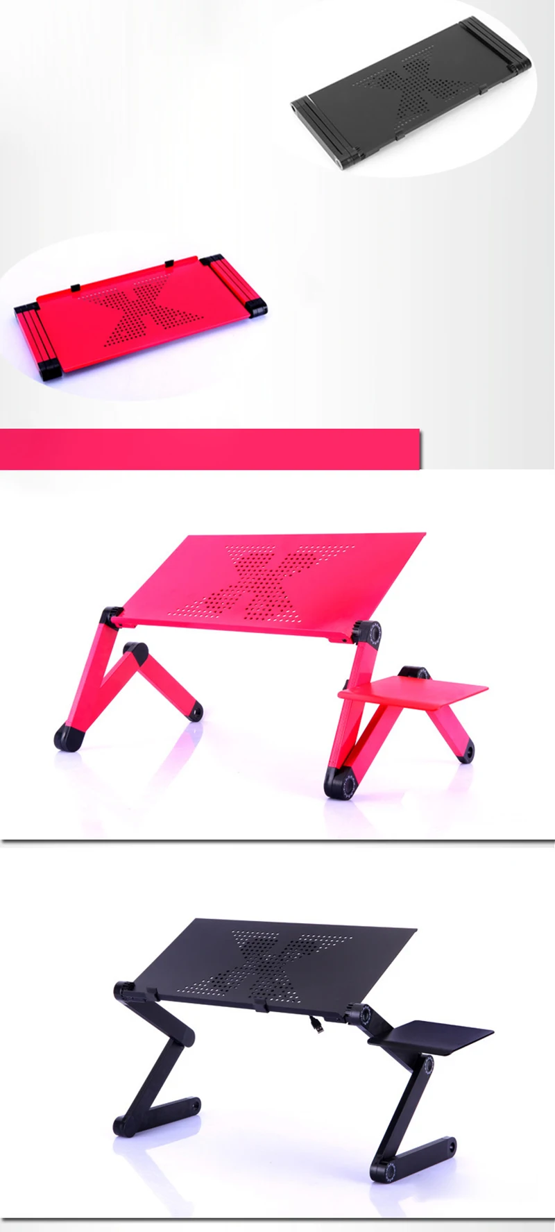Портативный компьютер Mesa Para подставка для ноутбука лоток для дивана кровать черный складной регулируемый складной стол для ноутбука стол