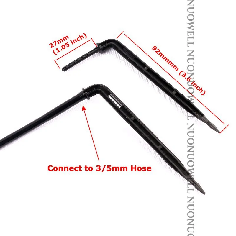 Нетоксичная система капельного орошения 100 5 м 3/5 мм|Садовые шланги и катушки| |
