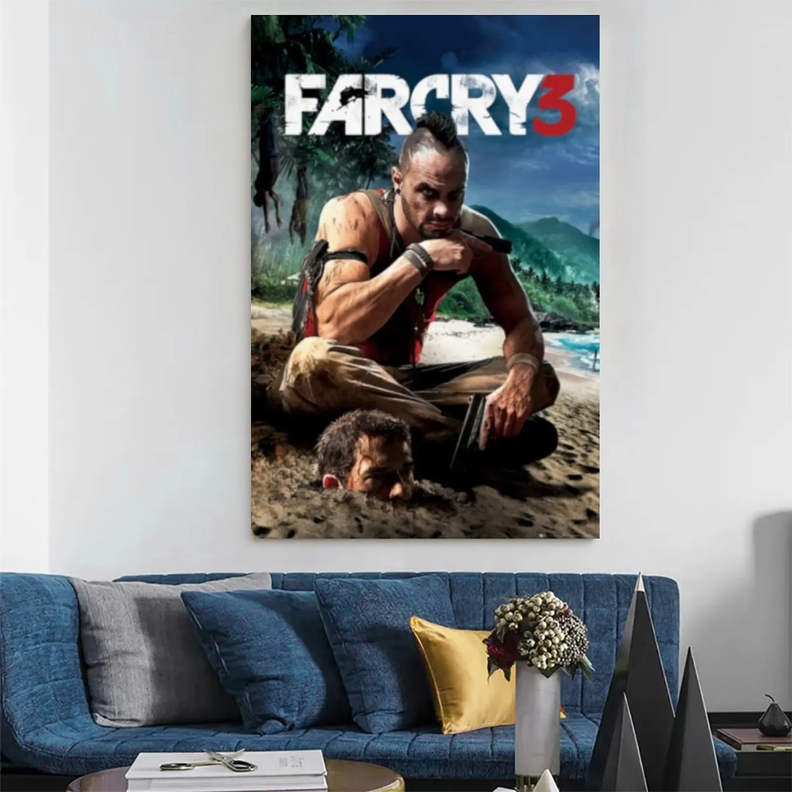 Картина на стену в гостиной с изображением картины из фильмов и ТВ | Дом сад