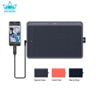 Графический планшет HUION HS611, планшет для рисования без аккумулятора, три цвета, наклон, Поддержка сенсорной панели и экспресс-клавиш