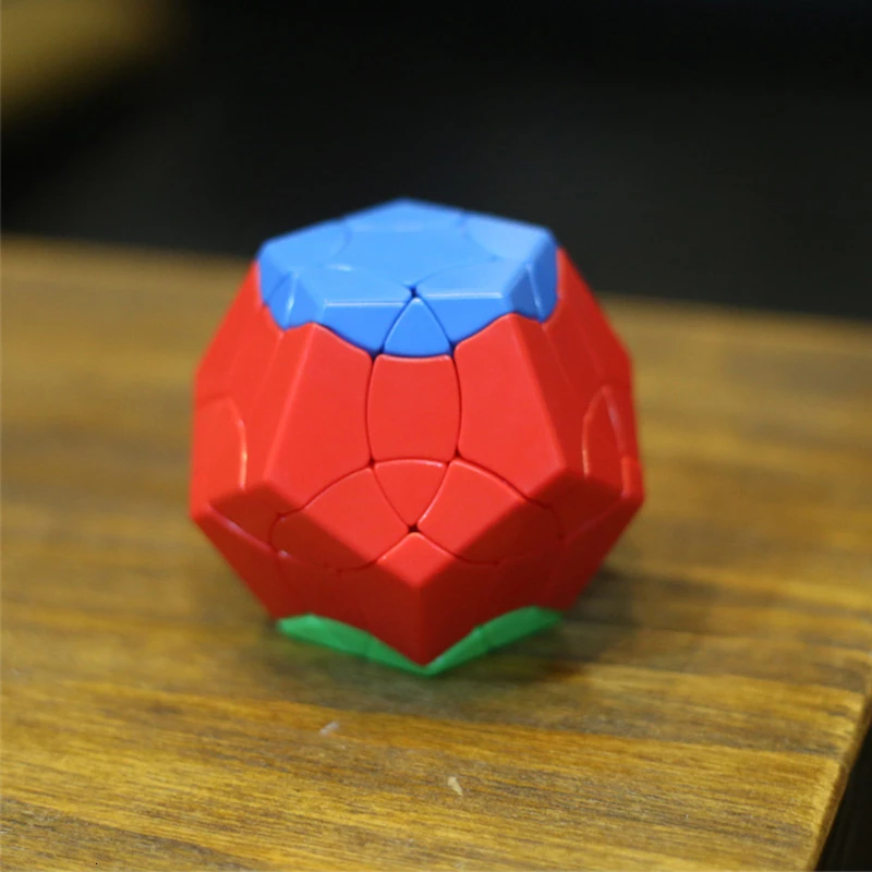 ShengShou 3 цвета скоростной кубик Megaminx без наклеек Магический оригинальный